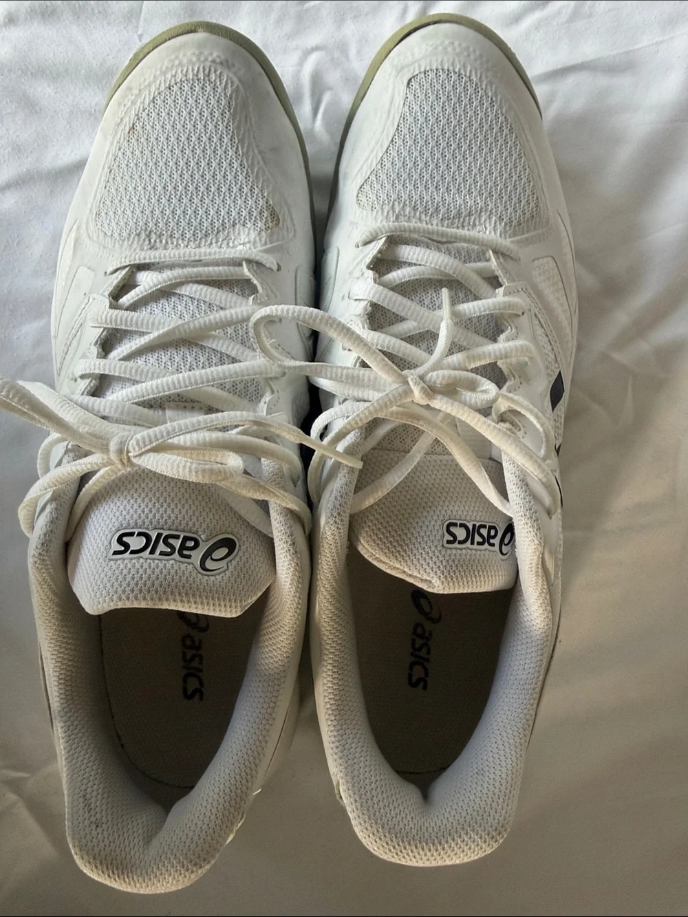 ASICS White Men's Athletic Pickleball Sneakers Mens 11.5